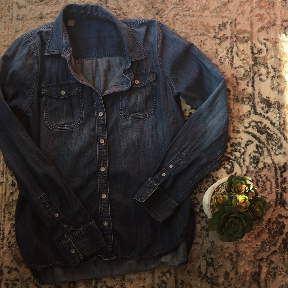Denim Button Up